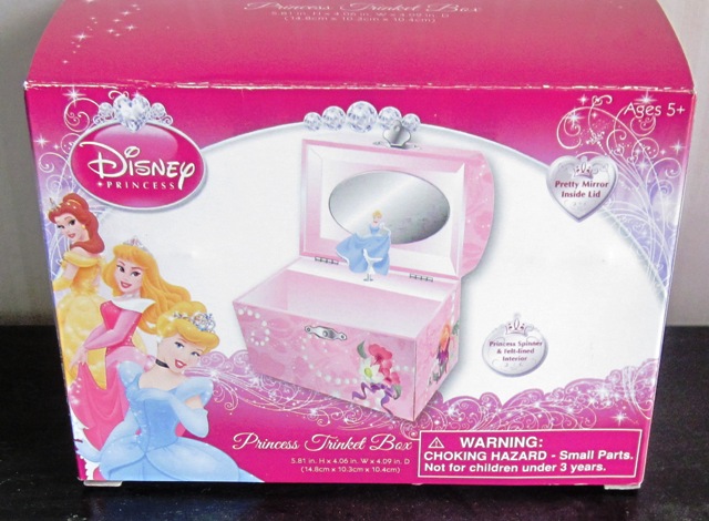 (image for) Disney Princess Jewelry Trinket Box FAB Starpoint - Click Image to Close